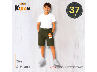 تشكيلة شرتات الأطفال الكتان من Kidzo