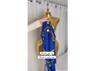 بدلة رقص مع اللون النيلي الفخم 🎀