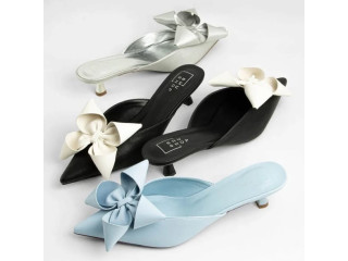 NELL Bow Detail Heels