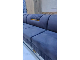 Stylish Grey Sofa