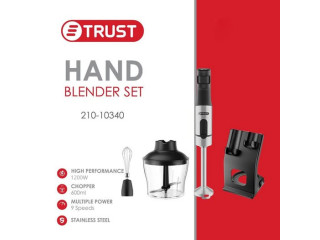 خلاط يدوي ديجيتال ستانلس من شركة trust