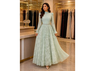 Elegant Long Sleeve Lace Dress