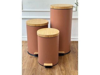 Stylish Trash Bins Set
