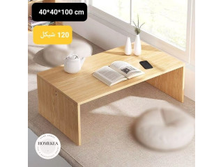 طاولة وسط، قعدة أرضية و للشدة