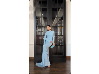Elegant Blue Dress