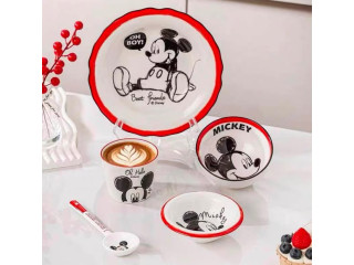 طقم أطفال سيراميك بتصميم أنيق ومميز من Mickey & Friends