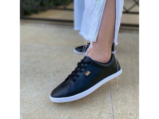 Stylish Black Sneakers