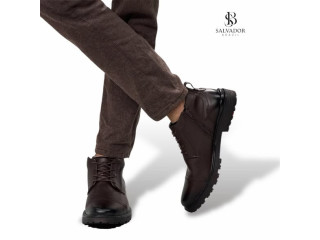 Boots and wingtip shoes