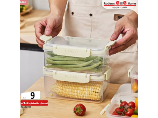 تبرويل بلاستيك مع غطاء محكم الاغلاق