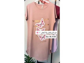 فساتين بيتية قطن