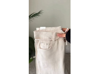 Beige Jeans