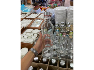 Glass Water Bottle