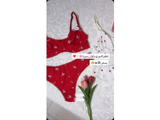 أطقم لانجري قطعتين بألوان مميزة