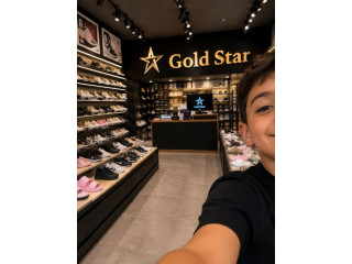 Gold Star Sneakers