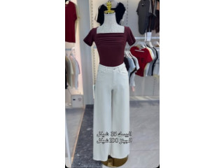 Stylish Top and Wide-Leg Pants
