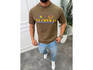 Brown Graphic T-Shirt
