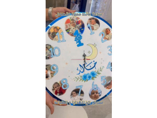 ساعة حائط مميزة للأطفال