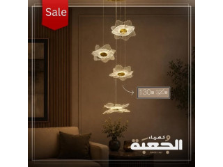 ثريات ومعلقات ثلاثية