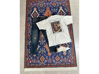 Graphic T-Shirt with Jeans and Sneakers
