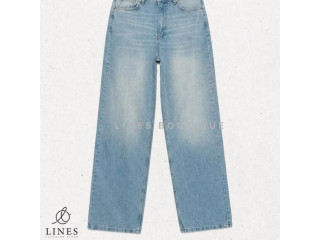 Wide leg jeans