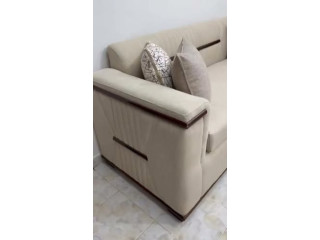 Elegant Sofa with Cushions