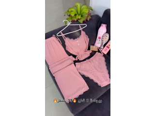 البيجامة 3 قطع