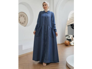 Denim Maxi Dress