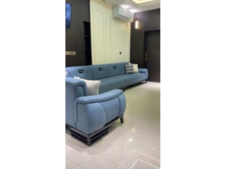 Modern Blue Sofa
