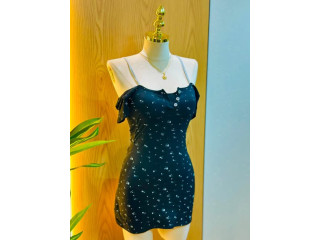 Black Spaghetti Strap Dress