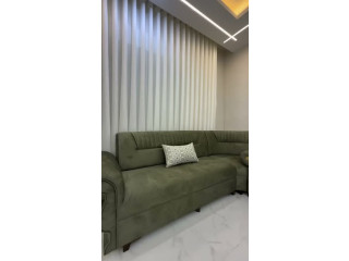 Stylish Green Sofa