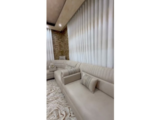 Elegant Beige Sofa Set