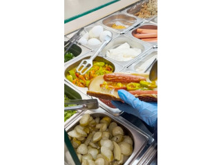 Hot Dog with Toppings