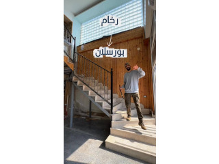 لمسة درج البورسلان في تشطيب المنازل