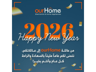 OurHome Appliances Home & Electronics Year New 2026 Happy