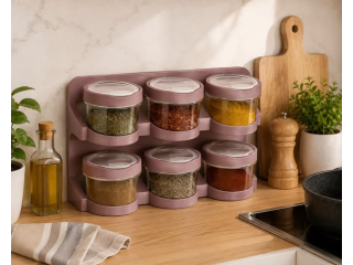 Spice Set with Stand