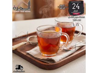 كاسات شاي حجم 230 مل - LAV التركي