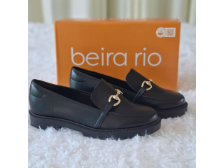 Beira Rio Black Shoes