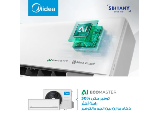 مكيفات Midea الجديدة مع AI EcoMaster