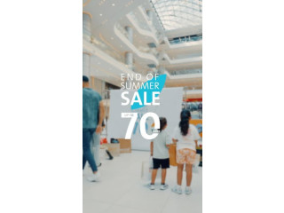 70% خصومات نهاية موسم الصيف!!