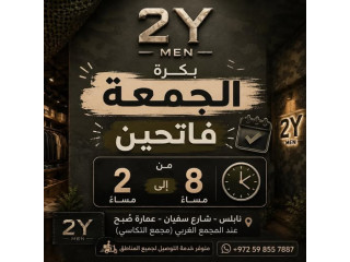 2Y Men Opening