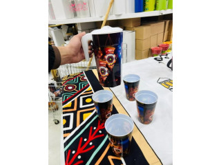 طقم كوز مع 4 كاسات