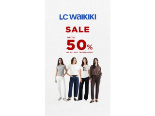 خصم يصل لـ 50% في LC Waikiki في جميع فروعنا