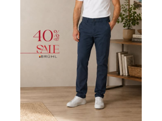 بنطال تشينو من Brühl بخصم 40%
