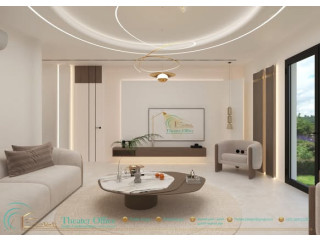 تصميم منزل يجمع بين الرقي، الدفء والفخامة