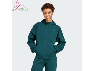 Future Icons Small Logo Full-Zip Hoodie🌸