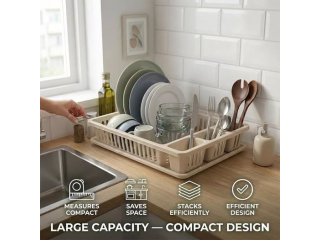 Large Capacity Dish Rack