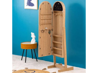 مرآة مع خزانه اكسسوارات