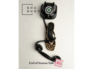 End of season sale 40%
