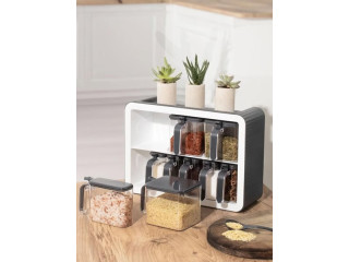 طقم بهارات بلاستك 9 قطع