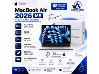 MacBook Air 2026 — M5 | 16GB | 512GB